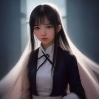 《情欲写真》电影剧照，日本平成时代风格的摄影棚场景，女主角在摄影师镜头前的眼神充满自我意识，画面色调冷静克制