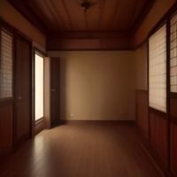 《感官世界》电影剧照，黑白色调的日本传统室内场景，两位演员在昏黄灯光下对峙，画面构图极具压迫感与情欲张力